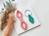 Keyring Polymer Clay Cutter |  Diamond Shape Clay Cutters | Keychains Clay Cutter