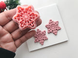 Christmas Snowflakes Polymer Clay Cutter