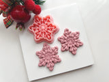 Christmas Snowflakes Polymer Clay Cutter