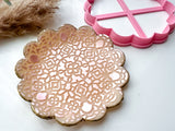 Scalloped Trinket Dish Cutter | Trinket Dish Clay Cutter | Coaster Polymer Clay Cutter