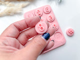 Numbers  Polymer Clay Stamp •  Numbers Clay Stamps  •  Clay Numbers  Embossing  Stamp • CS-A