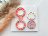 Keyring Polymer Clay Cutter |  Circle Clay Cutters | Keychains Clay Cutter