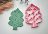 Christmas Tree Trinket Dish Cutter | Trinket Dish Clay Cutter | Coaster Polymer Clay Cutter