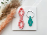 Keyring Polymer Clay Cutter |  Diamond Shape Clay Cutters | Keychains Clay Cutter