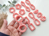 Keyring Polymer Clay Cutter |  1 Set Shape Clay Cutters | Keychains Clay Cutter