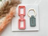 Keyring Polymer Clay Cutter |  Rectangle Shape Clay Cutters | Keychains Clay Cutter