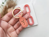 Keyring Polymer Clay Cutter |  Oblong Shape Clay Cutters | Keychains Clay Cutter