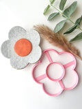 Flower Trinket Dish Cutter | Trinket Dish Clay Cutter | Coaster Polymer Clay Cutter