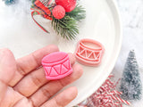 Christmas Drum Polymer Clay Cutter