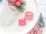 Christmas Drum Polymer Clay Cutter