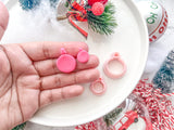 Christmas Bauble Round Polymer Clay Cutter