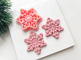 Christmas Snowflakes Polymer Clay Cutter