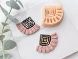 Tassel Polymer Clay Cutter | Macrame Polymer Clay Cutters | Embossing Clay Cutter