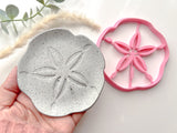 Sand Dollar Trinket Dish Cutter | Trinket Dish Clay Cutter | Coaster Polymer Clay Cutter