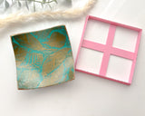 Square Trinket Dish Cutter | Trinket Dish Clay Cutter | Coaster Polymer Clay Cutter