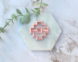 Aztec I Shaped Polymer Clay Cutter | Fondant Cutter | Cookie Cutter