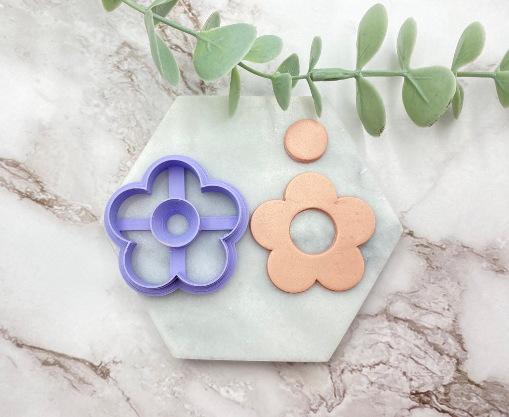 Floral Shaped Polymer Clay Cutter | Fondant Cutter | Cookie Cutter ...